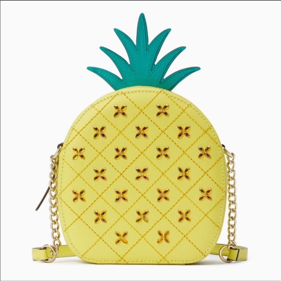 kate spade Handbags - Kate Spade Limited Edition Limelight Pineapple Crossbody Bag